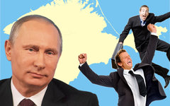 Владимир Путин. Коллаж © KM.RU