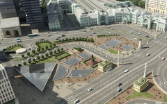 Проект реконструкции Тверской заставы. Изображение с сайта moscow-point.ru