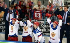 Участники сборной России по хоккею © РИА Новости, Алексей Куденко