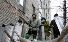 Самооборона Славянска. Фото с сайта slavgorod.com.ua