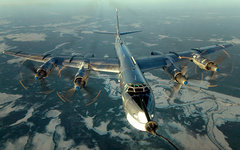 Бомбардировщик Ту-95. Фото с сайта mil.ru