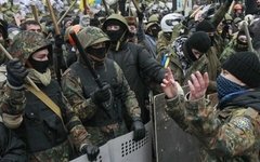 Бойцы самообороны Майдана. Фото с сайта 112.ua