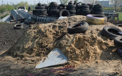Блокпост в селе Андреевка в Донецкой области © РИА Новости, Михаил Воскресенский