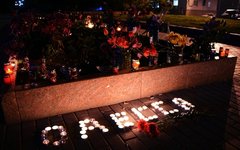 Свечи в память о погибших 2 мая в Одессе © РИА Новости, Наталья Селиверстова
