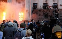 События в Одессе 2 мая. Фото с Facebook Виталия Уманця 
