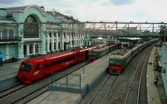 Белорусский вокзал. Фото Gregory A. Kharikoff с сайта wikimedia.org