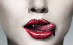 Фрагмент постера к сериалу «Настоящая кровь»