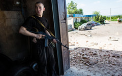 Боец народного ополчения © РИА Новости, Андрей Стенин