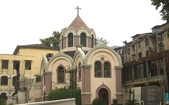 Храм в честь Александра Невского в Ухане. Фото Vmenkov с сайта wikimedia.org