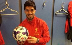 Луис Суарес. Фото пользователя Twitter @luis16suarez
