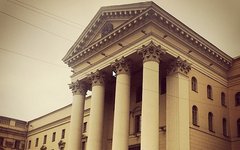 Здание КГБ в Минске Фото пользователя Instagram peshkovphilip