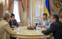 Петр Порошенко на заседании © РИА Новости, Николай Лазаренко