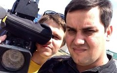 Вадим Юдин и Денис Калуга. Фото из сообщества РЕН ТВ во «ВКонтакте»