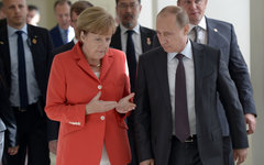 Владимир Путин и Ангела Меркель © РИА Новости, Алексей Никольский