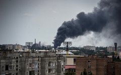Артобстрел Луганска © РИА Новости, Валерий Мельников