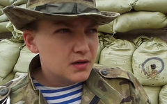 Надежда Савченко. Стоп-кадр видео с Youtube
