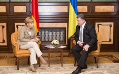 Петр Порошенко и Ангела Меркель. Фото с сайта president.gov.ua
