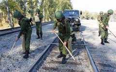 Железнодорожные войска РФ. Фото с сайта stat.mil.ru
