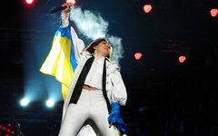 Певица Руслана на Майдане. Фото с сайта ruslana.ua