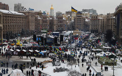 Майдан в Киеве зимой 2014-го © KM.RU, Алексей Белкин