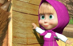 Кадр из мультсериала «Маша и Медведь»