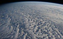 Вид на Тихий океан из космоса. Фото с сайта nasa.gov