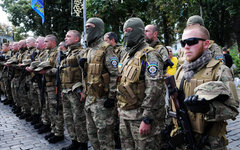 Добровольцы украинского батальона «Сич» © РИА Новости, Александр Максименко