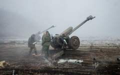 Ополченцы под Дебальцево © РИА Новости, Дэн Леви