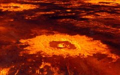 Кратеры на поверхности Венеры. Фото NASA с сайта wikimedia.org