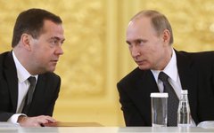 Владимир Путин и Дмитрий Медведев © РИА Новости, Екатерина Штукина