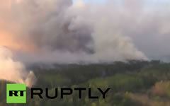 Скриншот с видео телеканала Russia Today