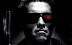 Фрагмент постера к фильму «Терминатор»