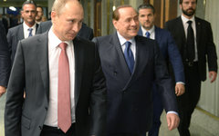 Владимир Путин и Сильвио Берлускони © РИА Новости, Алексей Никольский