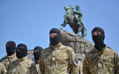 Бойцы батальона «Азов» © РИА Новости, Евгений Котенко