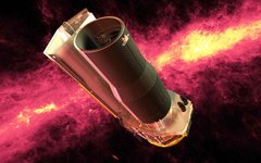 «Спитцер» в представлении художника. Фото с сайта nasa.gov