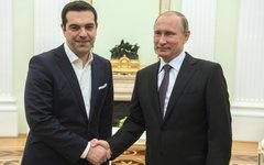  Владимир Путин и Алексис Ципрас © РИА Новости, Сергей Гунеев
