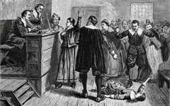Зал суда. Иллюстрация 1876 года. Изображение с сайта wikimedia.org