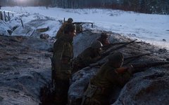 Кадр из фильма «28 панфиловцев»