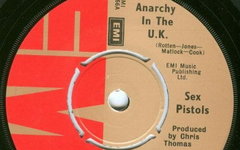 Sex Pistols – Anarchy In The UK single, 1976