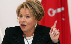 Валентина Матвиенко. Фото с сайта wikimedia.org