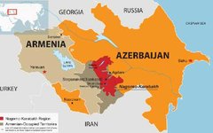 Карта Нагорного Карабаха. Изображение с сайта wikimedia.org