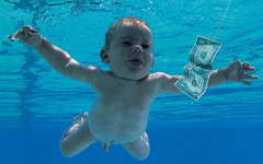 Фрагмент обложки альбома «Nevermind»