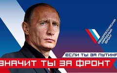 Агитационный плакат ОНФ.
