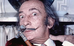 Сальвадор Дали. Фото Allan Warren с сайта wikipedia.org