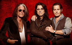 Hollywood Vampires. Фрагмент афиши