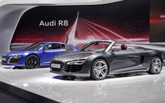 Audi R8 V10 plus и R8 V10 © KM.RU, Кирилл Савченко