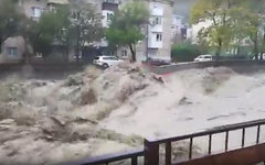 Ливень в Краснодарском крае