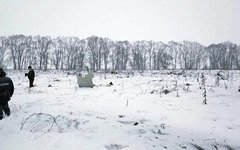 Крушение Ан-148 Фото: ГКУ МО "Мособлпожспас"