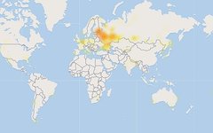 Изображение с сайта downdetector.com