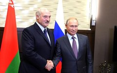 Путин и Лукашенко